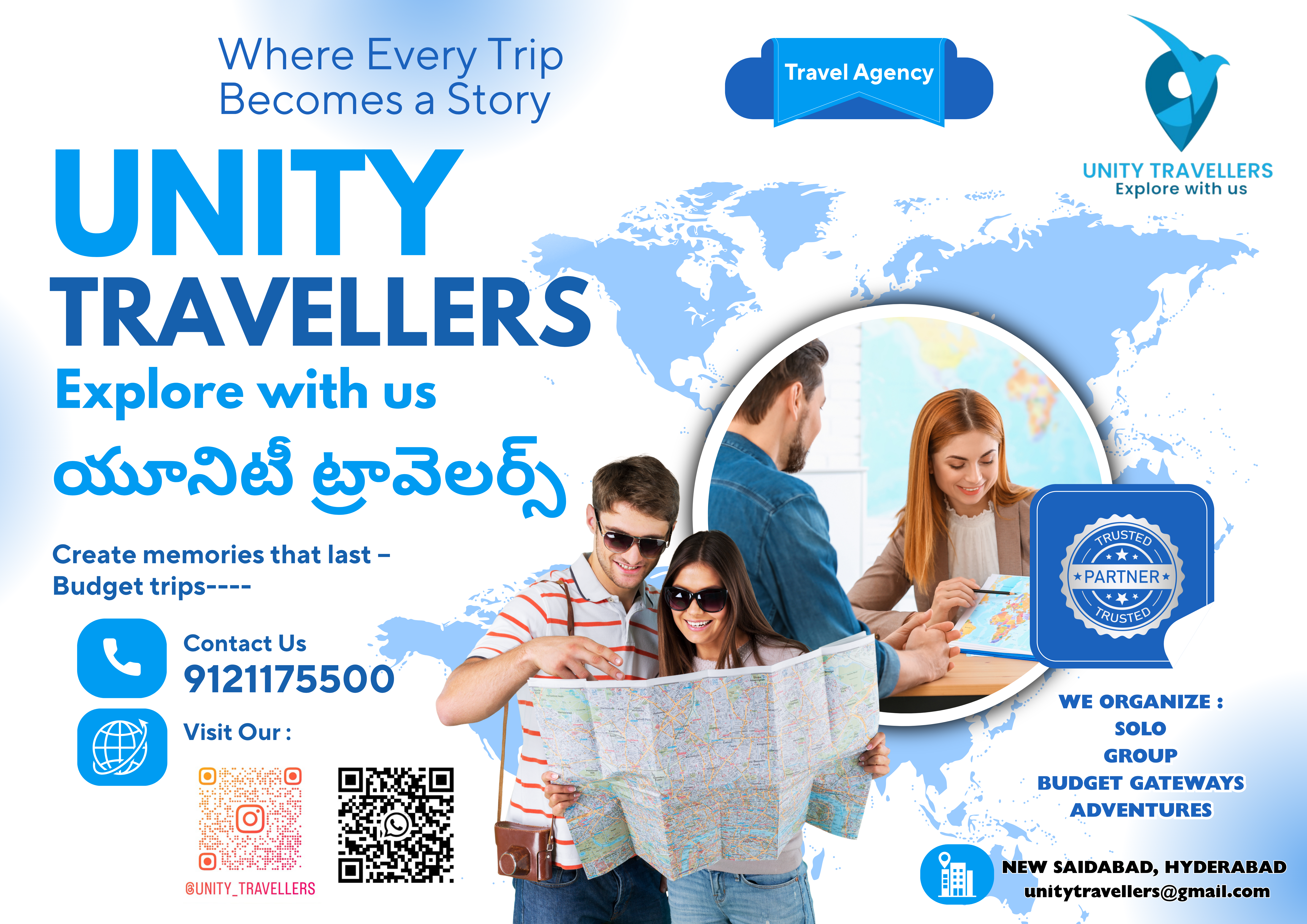 Unity Travellers Trip Collage